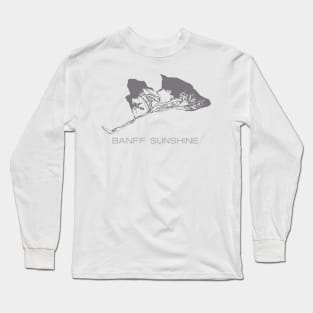 Banff Sunshine Resort 3D Long Sleeve T-Shirt